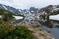 Lake Isabelle in the early Spring Royalty Free Stock Photo