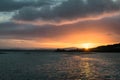 Inch Castle at Sunset