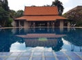 Picture of a Luxury Home Swimming Pool Royalty Free Stock Photo