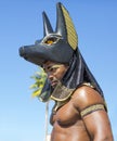 Los Angeles, USA, Anubis character in Universal Studios theme Park.