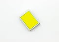 A picture of matchbox isolated on white background with selective focus Royalty Free Stock Photo