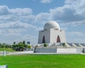 Picture of mausoleum of Quaid-e-Azam, famous landmark of Karachi Pakistan