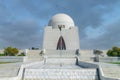 Picture of mausoleum of Quaid-e-Azam, famous landmark of Karachi Pakistan Royalty Free Stock Photo