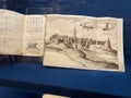 picture of medieval venetian castle Coron in book