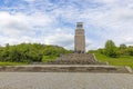 Picture of the memorial at the Buchenwald concentration camp near Weimar in Thuringia during the day Royalty Free Stock Photo