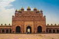 Front view of Buland Darwaza in Fatehpur