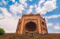 Front view of Buland Darwaza in Fatehpur