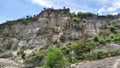 This is the picture of the mountain passing through the path of India jammu mansar