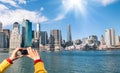 Picture of New York Skyline from river Hudson - Digital pocket C