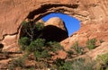A Nice rock window into the Arches Nationalpark