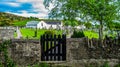 Old Country Church grave yard Royalty Free Stock Photo