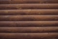 Picture of an old log cabin wall texture. Wood log background Royalty Free Stock Photo