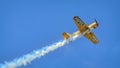 Old military plane at Bucharest Aeronautic show Royalty Free Stock Photo