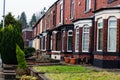 Old style tarraced homes in Heywood, Greater manchester, England Royalty Free Stock Photo