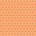 Picture orange small circles patterns vector illustration