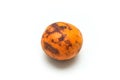 A picture of an ordinary old and dry mandarin.