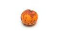 A picture of an ordinary old and dry mandarin.