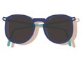 Picture of a pair of sunglasses Royalty Free Stock Photo