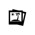 Picture of palm trees icon