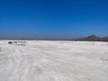 Picture of panoramic view of snow covered field