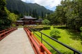 Byodo-in Buddhist temple in Oahu, Hawaii Royalty Free Stock Photo