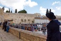 Western Wall, Wailing Wall, Jerusalem, Israel. Royalty Free Stock Photo