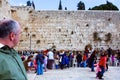 Western Wall, Wailing Wall, Jerusalem, Israel. Royalty Free Stock Photo