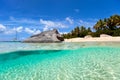 Picture perfect beach at Caribbean Royalty Free Stock Photo