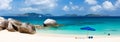 Picture perfect beach at Caribbean Royalty Free Stock Photo