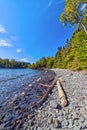 Picture perfect freshwater lake - Sleeping Giant PP, Thunder Bay, Ontario, Canada Royalty Free Stock Photo