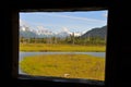 Picture Perfect Window - Alaska Royalty Free Stock Photo