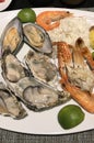 Sea Food plate Royalty Free Stock Photo
