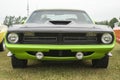 Plymouth cuda front end Royalty Free Stock Photo