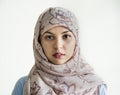 Picture portrait of an arabic woman