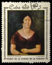 Picture postage stamp -Maria Galarraga - V. Escobar