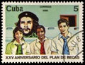 Picture postage stamp - XXV Aniversario del plan de becas