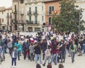 Catalan protest demand the release of jailed Catalan independence leaders