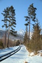 Picture on Rack Railway to hill Hrebienok