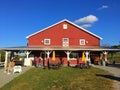 Red Barn Cidery Royalty Free Stock Photo