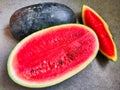 Picture of red slices of watermelon fruit