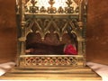 Reliquary containing the Glove of Saint Padre Pio