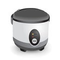 Rice Cooker Vector Illustration. a tool for cooking rice