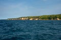 Pictured Rocks National Lakeshore on Lake Superior Royalty Free Stock Photo