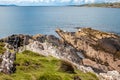 The Rugged Rocky Coast of the Wild Atlantic Way Kerry Ireland Royalty Free Stock Photo