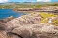 The Rugged Rocky Coast of the Wild Atlantic Way Kerry Ireland Royalty Free Stock Photo