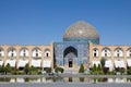 Sheikh Lotfollah Mosque, on the Naqsh e Jahan square, during a sunny afternoon, with its iconic dome.