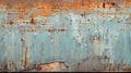 Industrial chic textured background featuring rusty metal with ample copy space ideal for a variety of creative projects