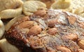 Dried figs and fig bread Royalty Free Stock Photo
