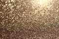 Gold glittery background Royalty Free Stock Photo