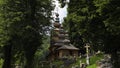 Hunkovce wooden greek catholic church, Slovakia